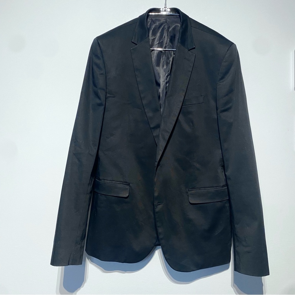 MEXX Dressy Classic Formal Slim Blazer / Black / 42